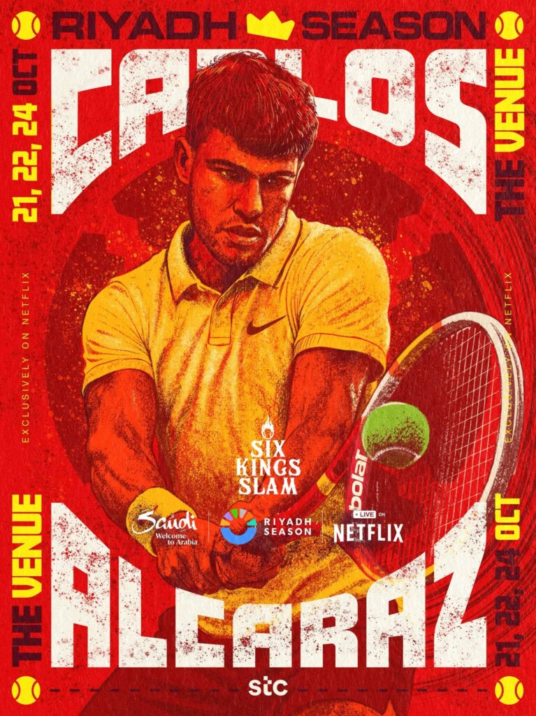 Carlos Alcaraz revine pe teren în octombrie la un turneu cu Sinner și Djokovic, după 105 zile de pauză