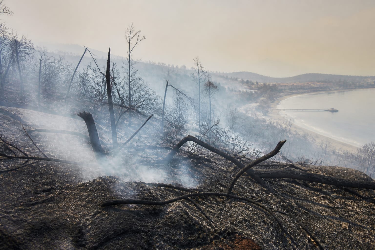 Incendiile din sudul Europei au provocat mii de evacuări și moartea a doi pompieri greci