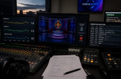 Audiența și presiunea din redacții îl mențin pe Gigi Becali la TV de două decenii