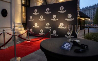 Cătălin Scărlătescu s-a afișat cu partenera sa la lansarea noului sezon MasterChef România