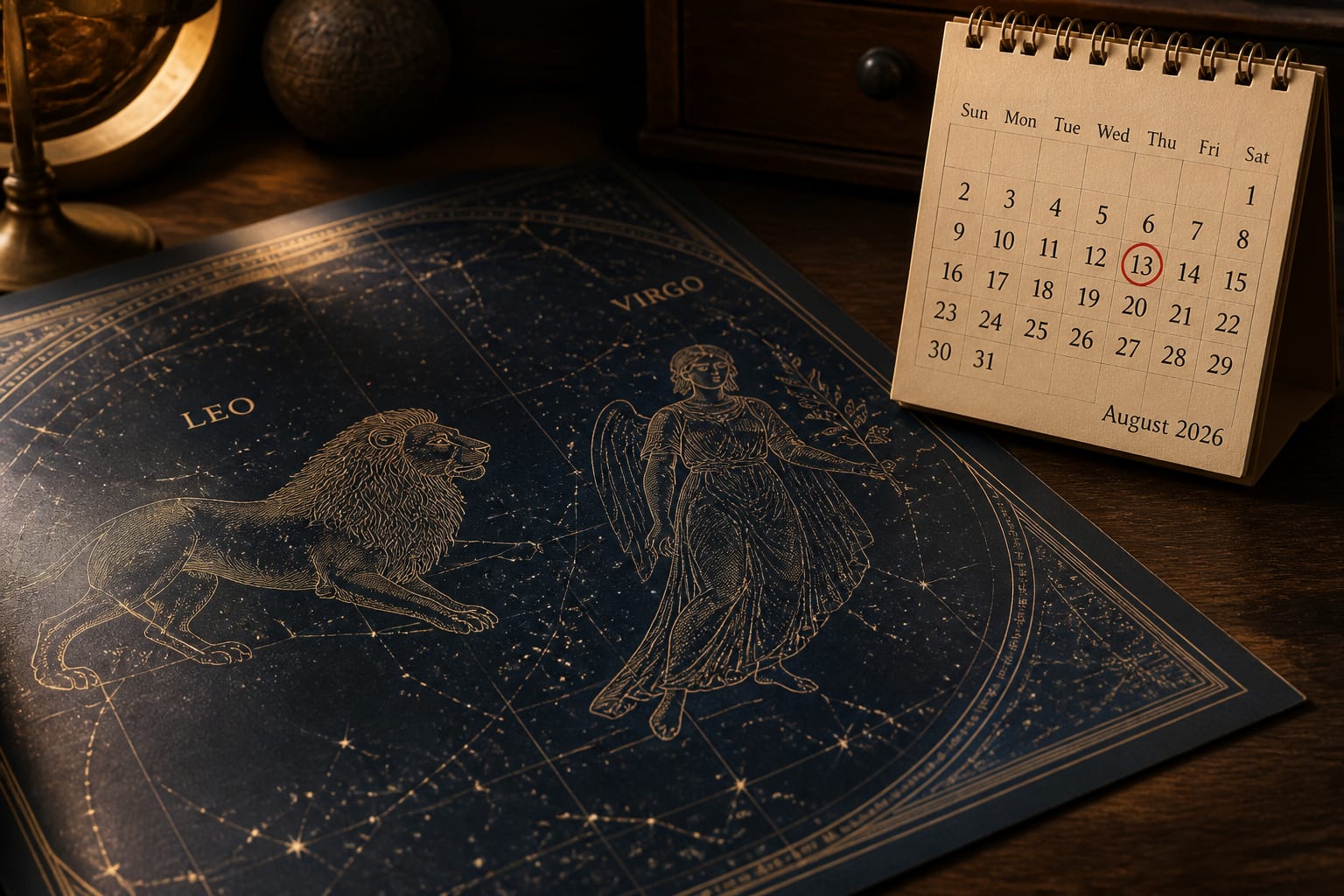 Horoscop pentru joi 13 august 2026. Leii sunt încurajați să ia inițiativa iar Fecioarele excelează la detalii