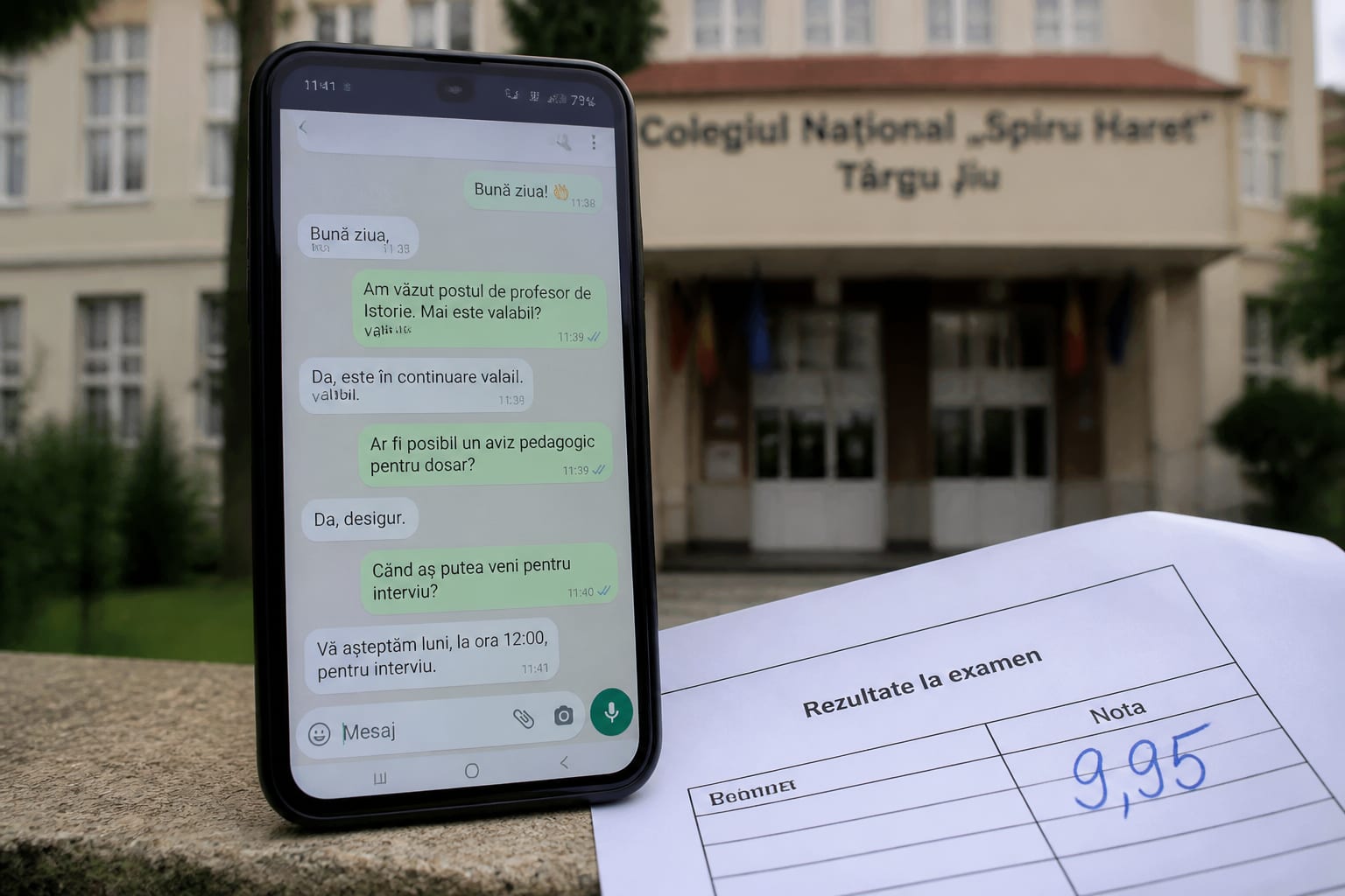 O profesoară cu media 9,96 la Titularizare a fost respinsă la interviul pentru un post de învățător din Târgu Jiu