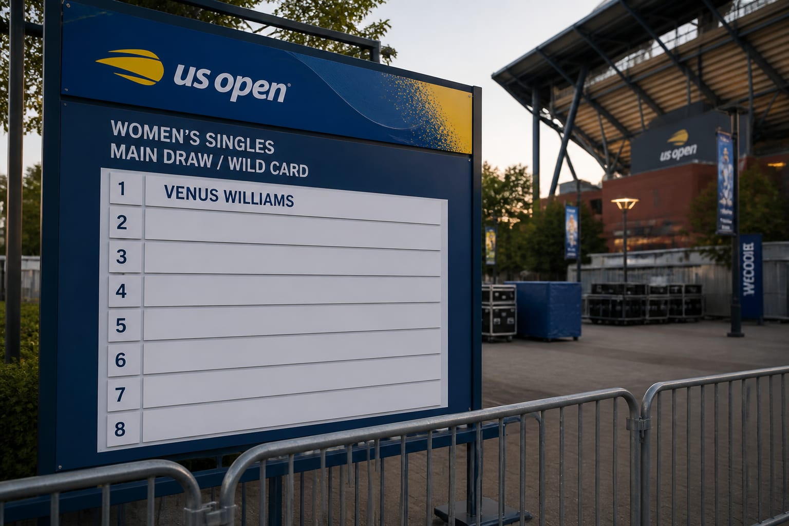 Venus Williams a primit un wild-card pentru tabloul principal de la US Open