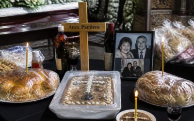 Anca Pandrea a fost înmormântată lângă Iurie Darie, la Cimitirul Sfânta Vineri