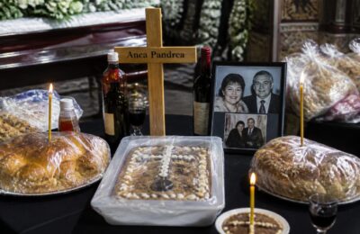 Anca Pandrea a fost înmormântată lângă Iurie Darie, la Cimitirul Sfânta Vineri