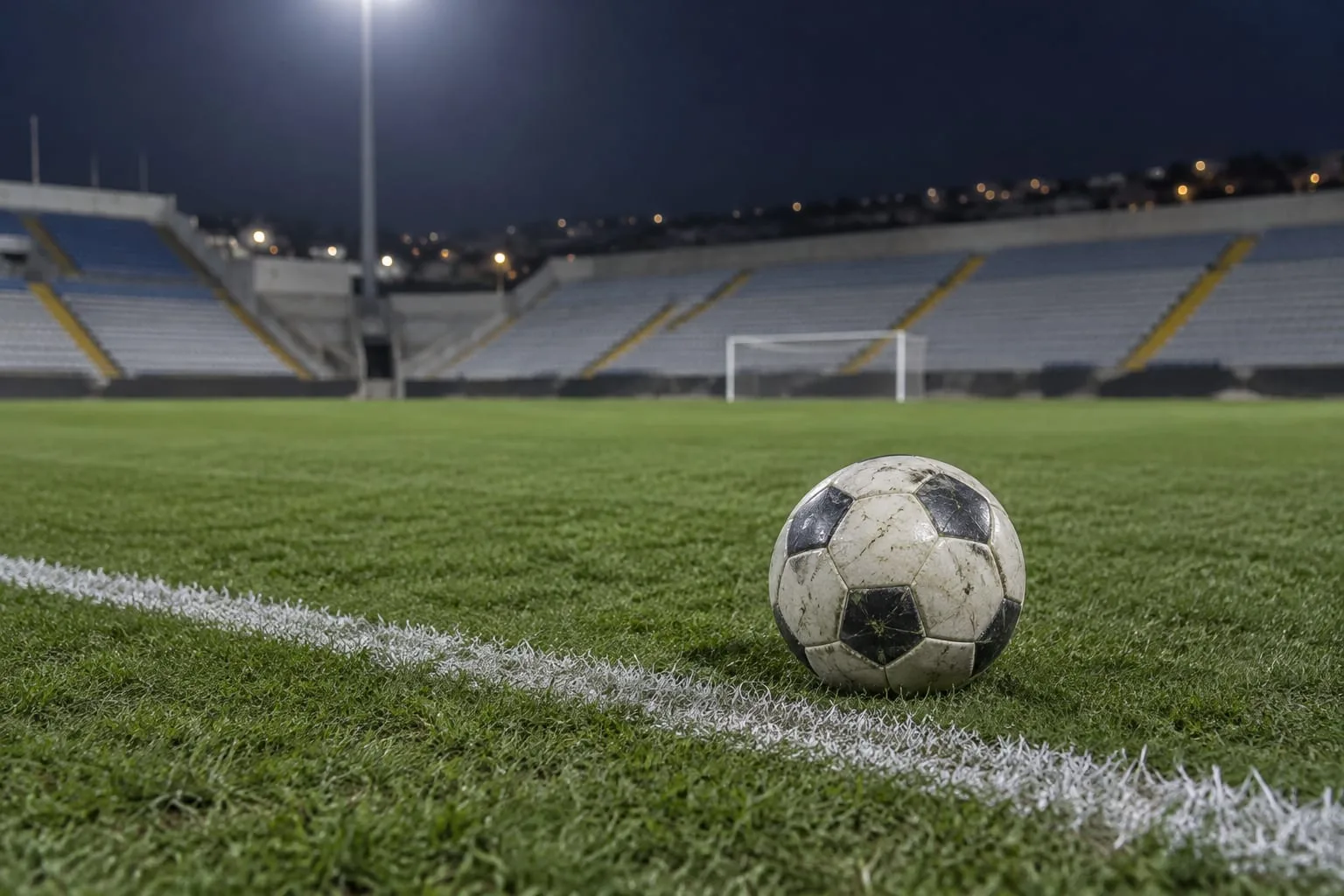 Minge pe gazonul unui stadion din Nicosia