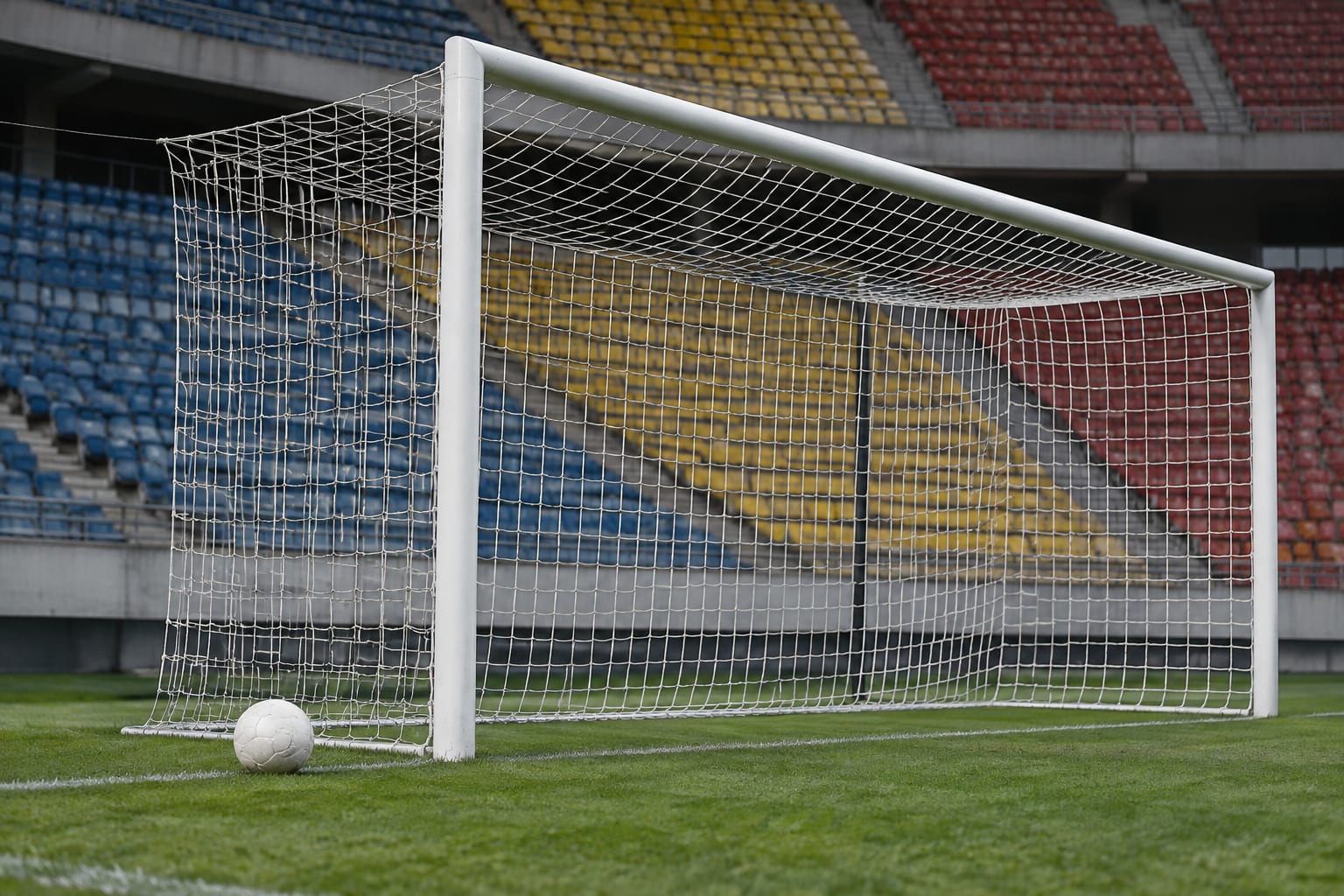 Poartă de fotbal goală